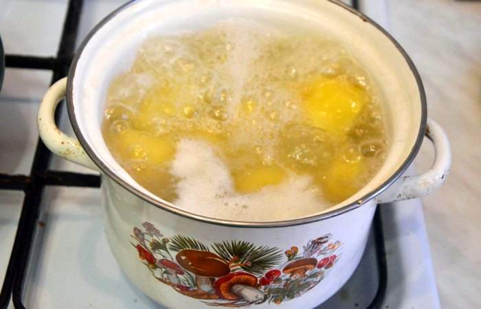 Рецепт Картофельная запеканка со шпинатом  шаг-2