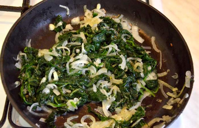 Рецепт Картофельная запеканка со шпинатом шаг-7