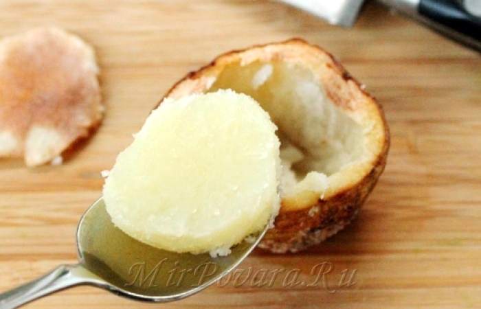Рецепт Картофельные корзинки с сыром и беконом шаг-9