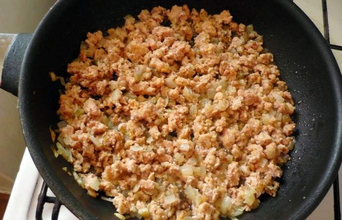 Рецепт Картофельные зразы с мясным фаршем  шаг-4