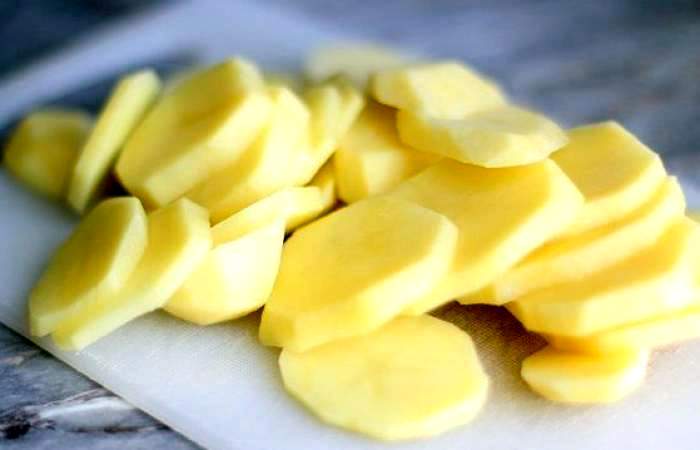 Рецепт Картофельный гратен шаг-1