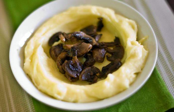 Рецепт Картофельное пюре с грибами Готовим Здоровье Картофельное пюре с грибами
