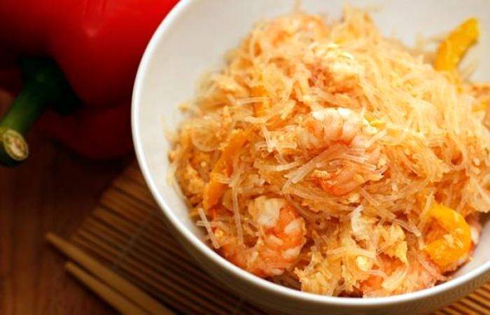 Рецепт Китайская лапша с креветками шаг-8