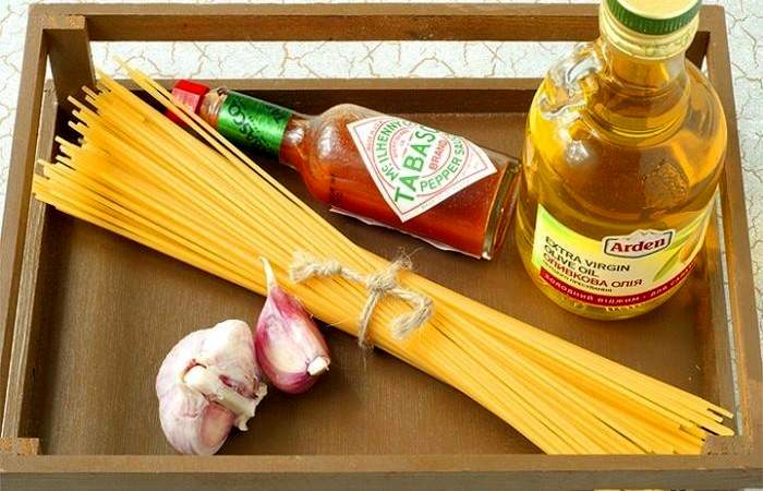 Рецепт Классические спагетти шаг-1