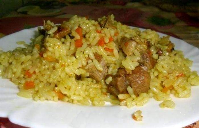 Рецепт Классический плов со свининой Готовим Мясо Классический плов со свининой