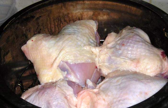 Рецепт Копченая курица в домашних условиях шаг-3