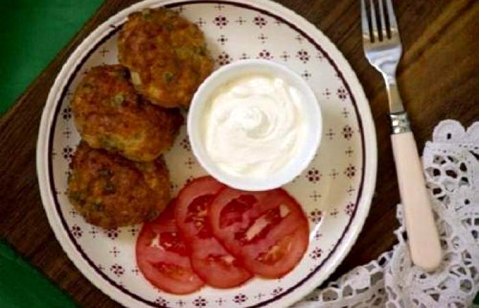 Рецепт Куриные котлеты с горошком Готовим Мясо Куриные котлеты с горошком