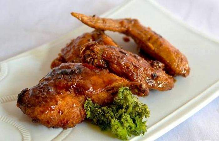 Рецепт Куриные крылышки в медовом соусе Готовим Мясо Куриные крылышки в медовом соусе