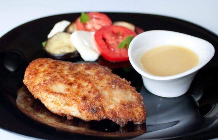 Рецепт Куриный шницель Готовим Мясо Куриный шницель