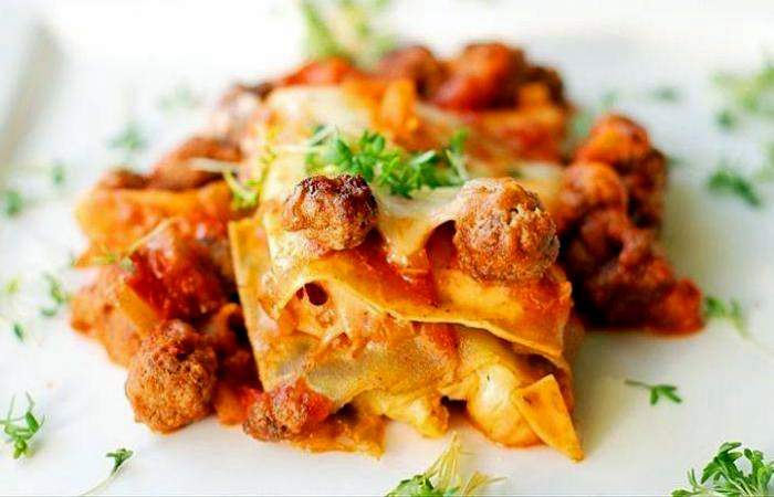 Рецепт Лазанья классическая Готовим Мясо Лазанья классическая