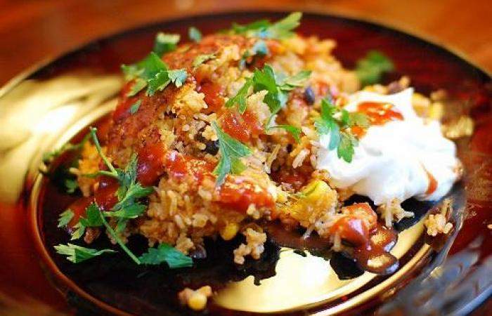 Рецепт Лазанья мексиканская Готовим Мясо Лазанья мексиканская