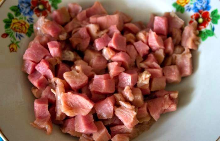 Рецепт Лодочки из слоеного теста с картофелем и мясом  шаг-2