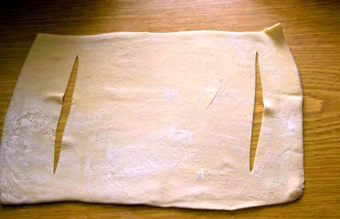 Рецепт Лодочки из слоеного теста с картофелем и мясом шаг-8
