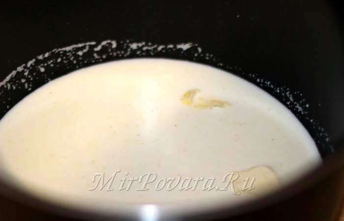 Рецепт Манная каша на молоке в мультиварке шаг-3