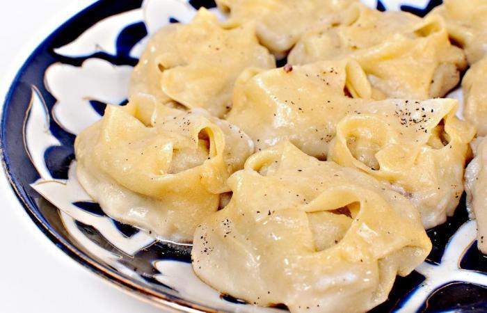 Рецепт Манты из говядины Готовим Мясо Манты из говядины