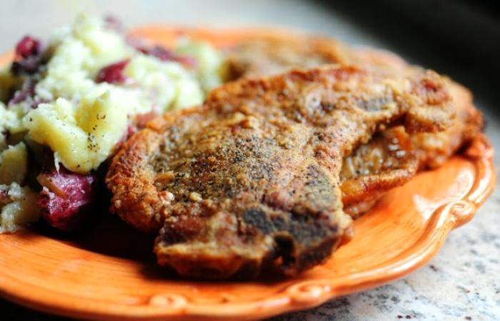 Рецепт Отбивные из свинины Готовим Мясо Отбивные из свинины