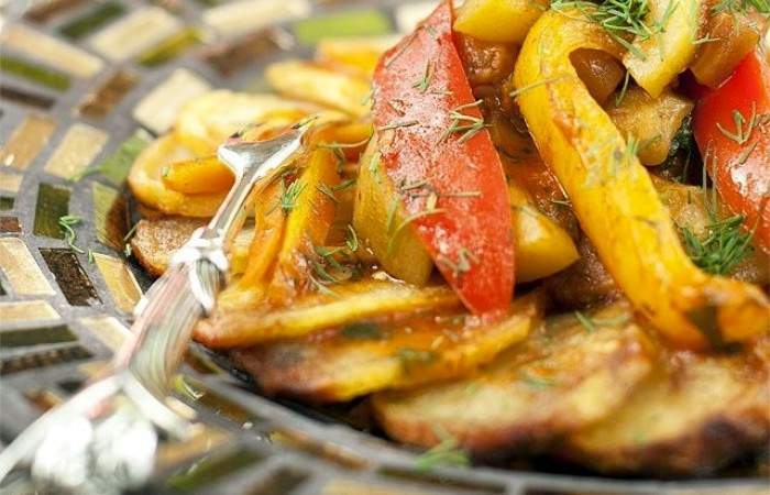 Рецепт Овощное рагу с кабачками и баклажанами шаг-5