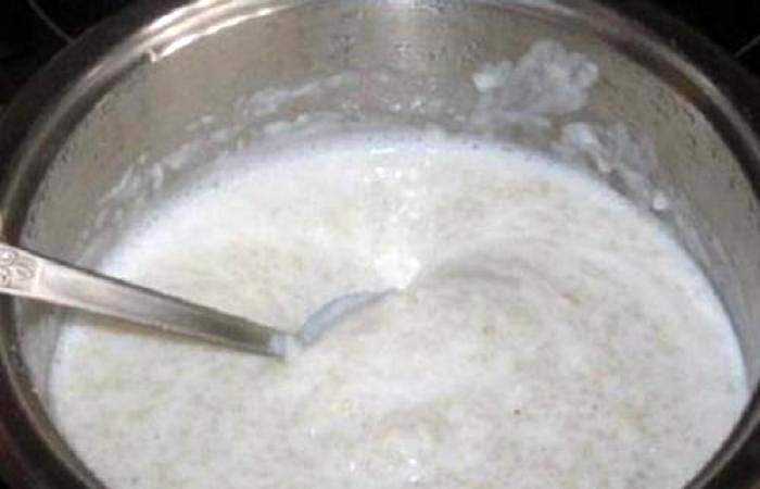 Рецепт Овсяная каша на молоке  шаг-4