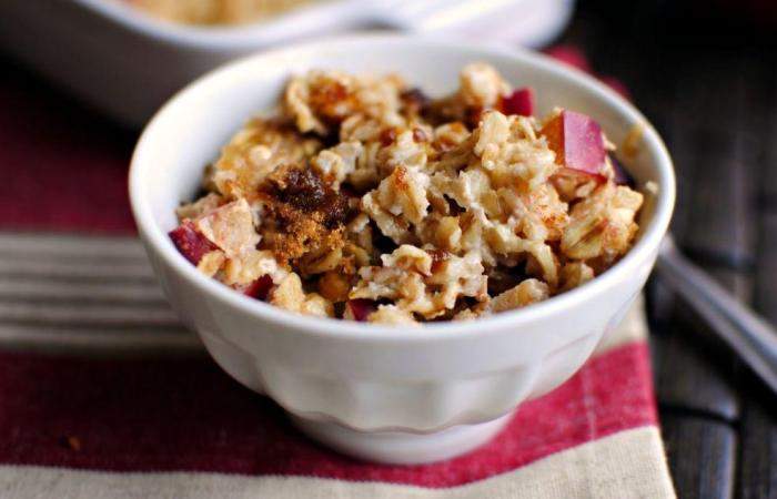 Рецепт Овсянка с яблоками Готовим Здоровье Овсянка с яблоками