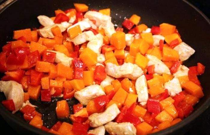 Рецепт Паста с овощами в сливочном соусе шаг-5