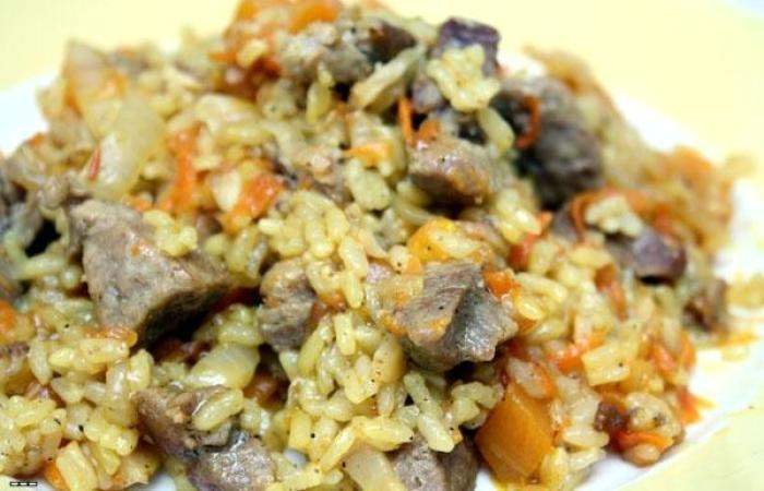 Рецепт Плов со свининой и овощами Готовим Мясо Плов со свининой и овощами