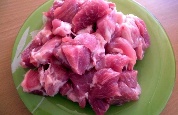 Рецепт Поджарка из свинины, приготовленная в мультиварке шаг-3