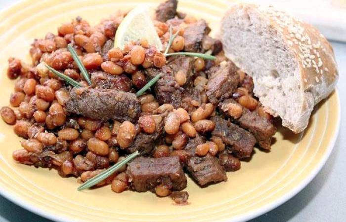 Рецепт Пряное мясо с фасолью Готовим Мясо Пряное мясо с фасолью