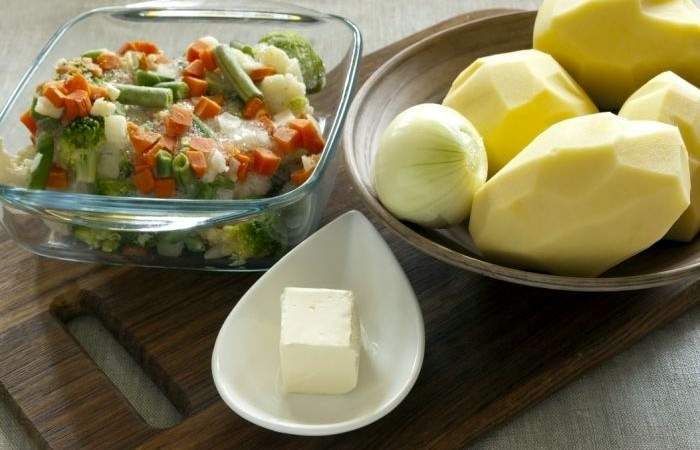 Рецепт Рагу из замороженных овощей шаг-1