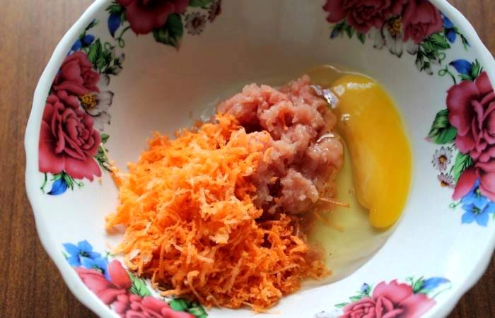 Рецепт Рыбные котлеты с морковью и сыром  шаг-2