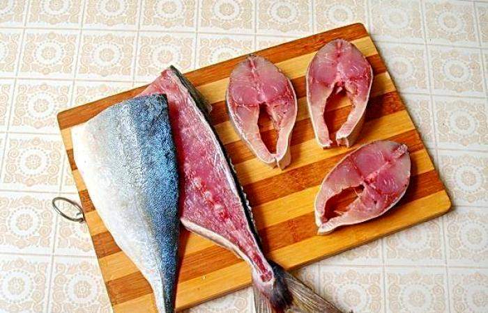 Рецепт Рыбный стейк шаг-1