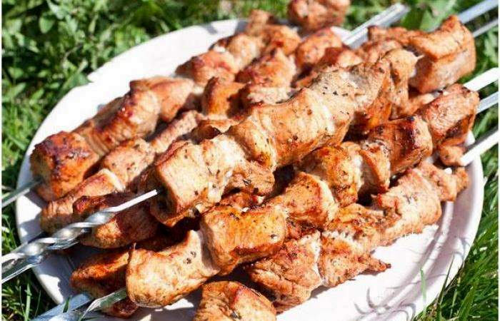 Рецепт Шашлык из индюшатины Готовим Мясо Шашлык из индюшатины