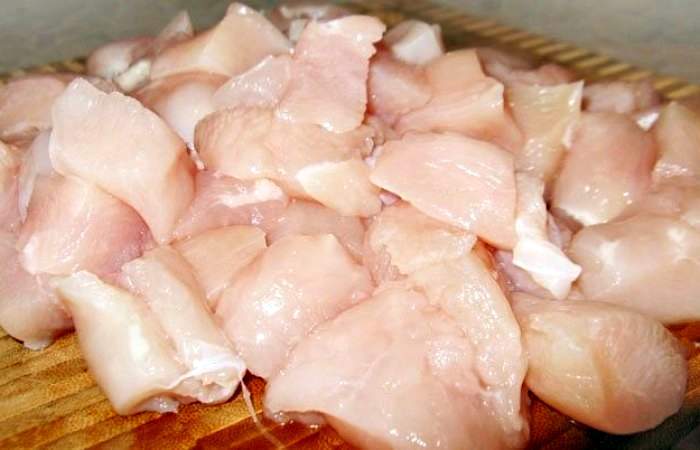 Рецепт Шашлык из курицы в майонезно-горчичном маринаде  шаг-4