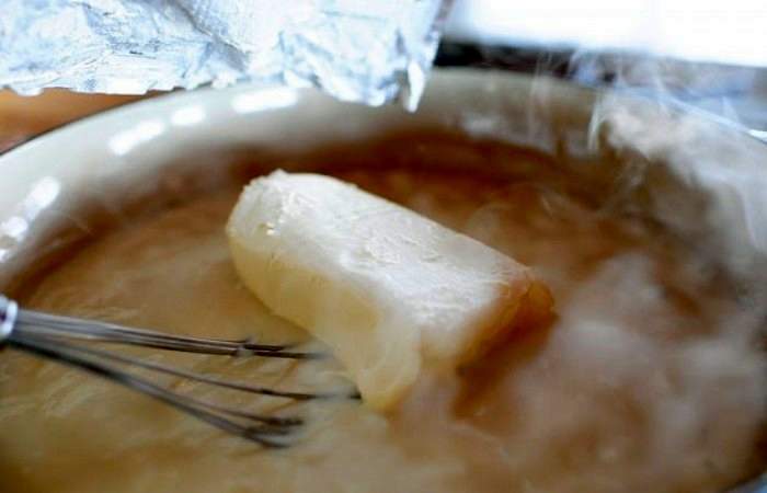 Рецепт Сырный соус с артишоками и шпинатом шаг-9