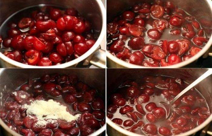 Рецепт Стейк тибон с вишневым соусом  шаг-4