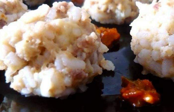 Рецепт Тефтели с рисом на пару Готовим Мясо Тефтели с рисом на пару