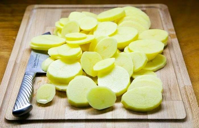 Рецепт Треска с картофелем и беконом  шаг-2