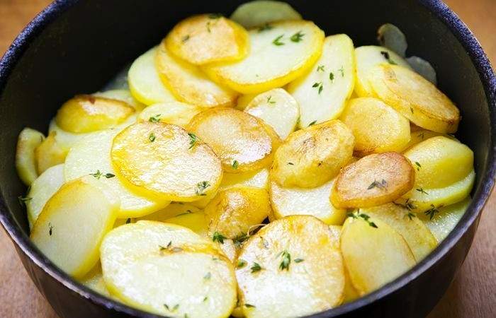 Рецепт Треска с картофелем и беконом  шаг-4