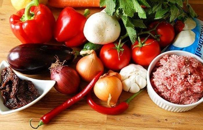 Рецепт Вкусные фаршированные овощи шаг-1