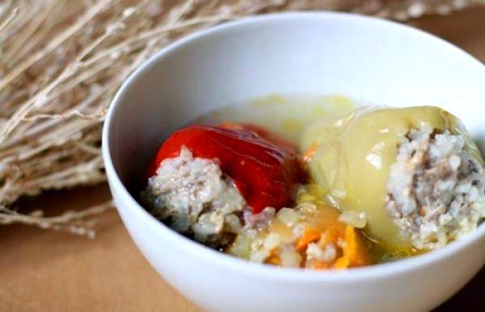 Рецепт Вкусный фаршированный перец Готовим Мясо Вкусный фаршированный перец