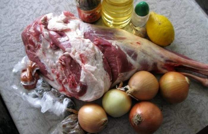 Рецепт Вкусный шашлык из баранины шаг-1