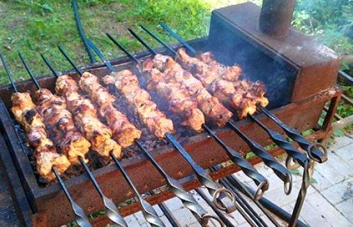 Рецепт Вкусный шашлык из свинины Готовим Мясо Вкусный шашлык из свинины