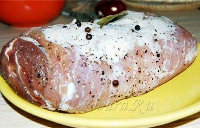 Рецепт Вкусное блюдо из свинины  шаг-4