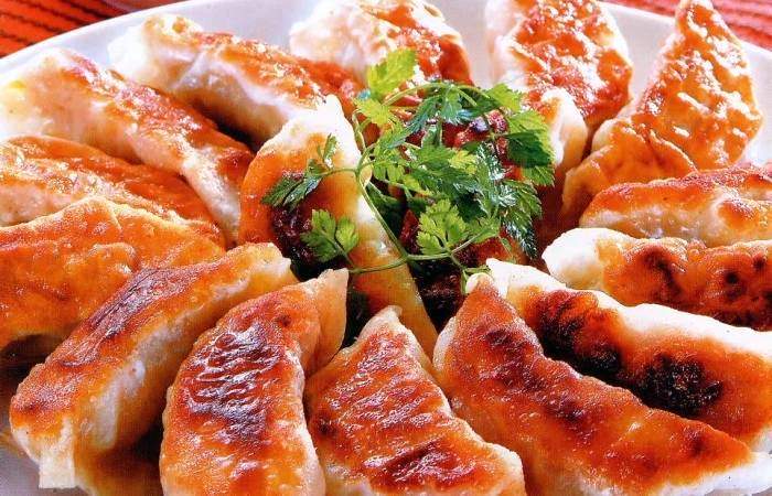 Рецепт Японские пельмени Гёза Готовим Мясо Японские пельмени Гёза