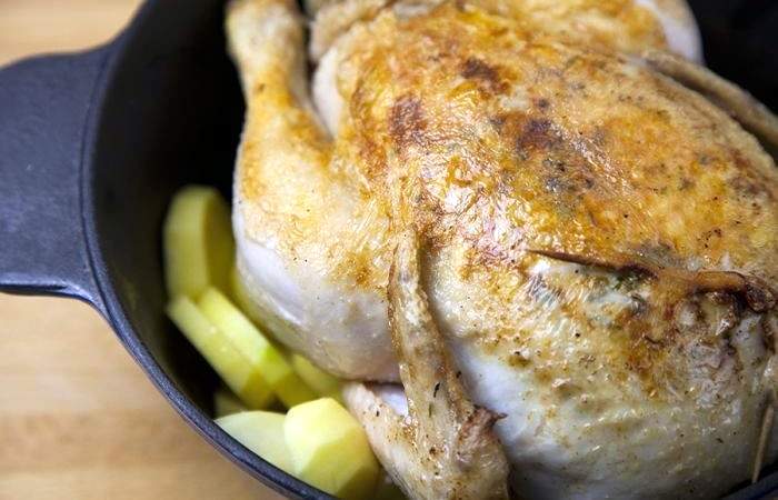 Рецепт Запеченная курица с картофелем  шаг-4