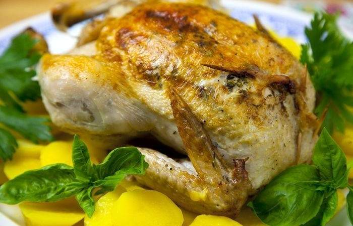 Рецепт Запеченная курица с картофелем шаг-6