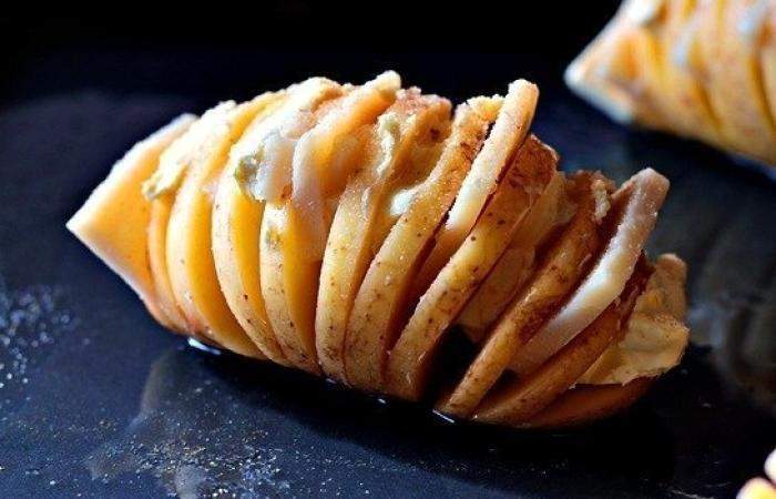 Рецепт Запеченный картофель с сыром  шаг-2