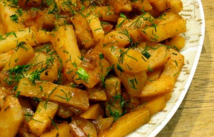Рецепт Запеченный картофель в мультиварке Готовим Кухонная техника Запеченный картофель в мультиварке