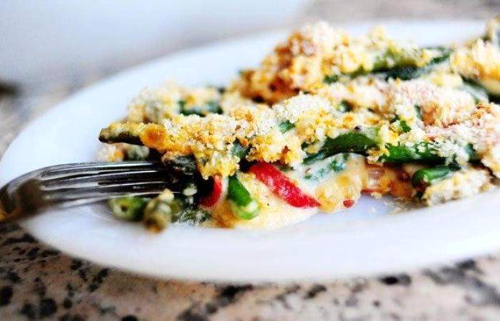 Рецепт Запеканка из стручковой фасоли Готовим Мясо Запеканка из стручковой фасоли
