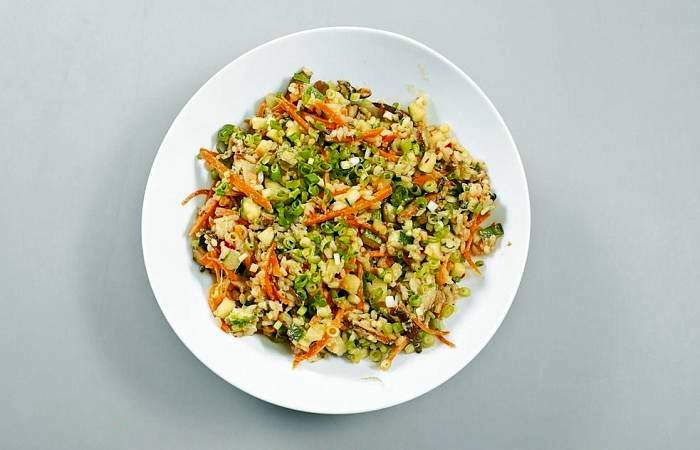 Рецепт Жареный рис по-китайски с овощами и грибами Готовим Здоровье Жареный рис по-китайски с овощами и грибами