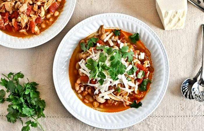 Рецепт Жаркое из курицы с фасолью и овощами Готовим Мясо Жаркое из курицы с фасолью и овощами